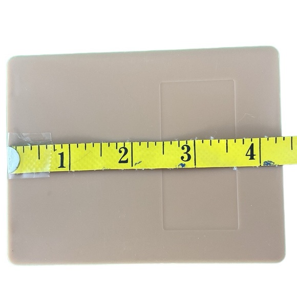 Mauve Pink 5 Piece Travel Mini Makeup Brush Set with Mirrored Case - Picture 10 of 16